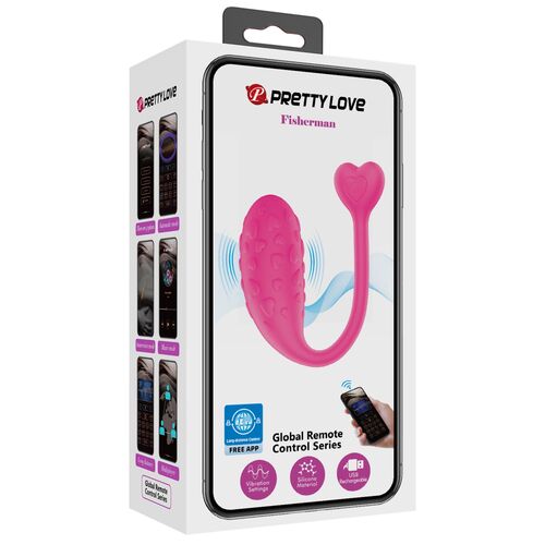 VIBROMASSEUR FISHER ROSE AVEC APPLICATION – Image 8