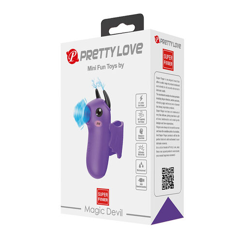 STIMULATEUR DOIGT VIOLET PRETTY LOVE – Image 3
