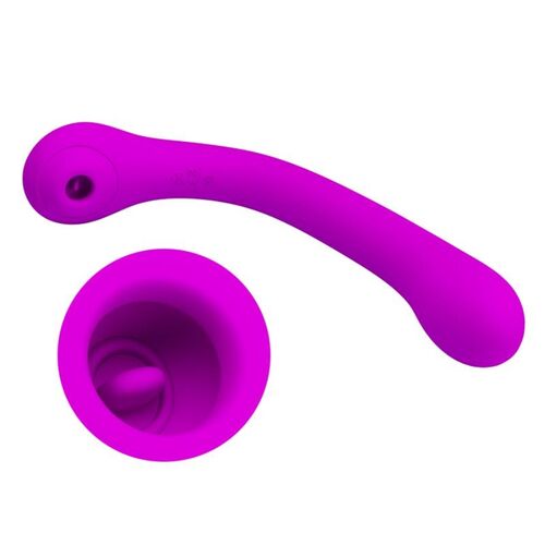 PRETTY LOVE - VIBRATEUR ET SUÇEUR CLITORIDIEN ALEX LILAC1