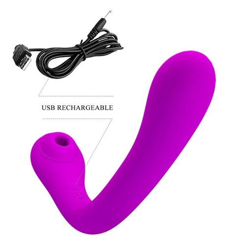 PRETTY LOVE - VIBRATEUR ET SUÇEUR CLITORIDIEN ALEX LILAC4