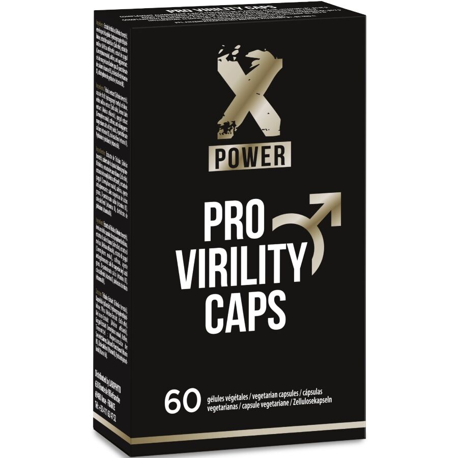XPOWER - CAPSULES DE VIRILITÉ PROFESSIONNELLES 60 UNITÉS