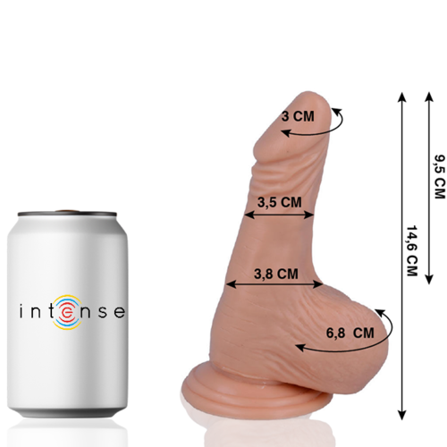 MR INTENSE - 1 PÉNIS RÉALISTE 14.6 CM -O- 3.5 CM2