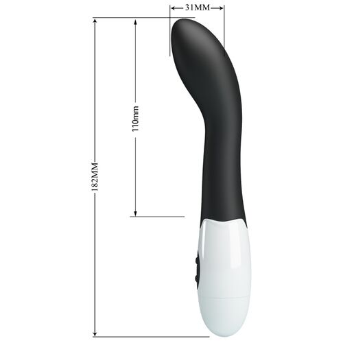 PRETTY LOVE - BISHOP VIBRATEUR POINT G 30 MODES NOIR6