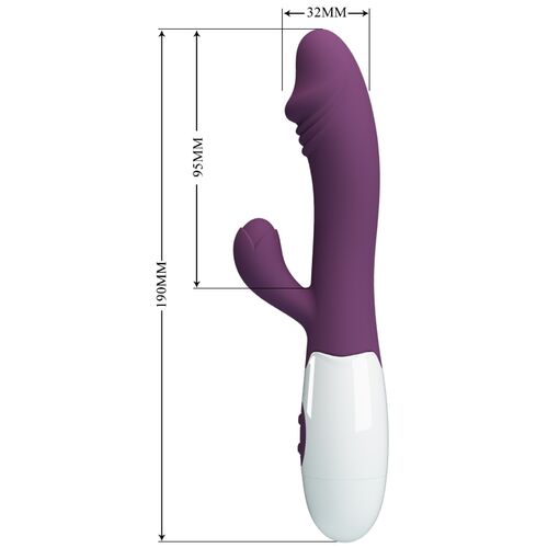 PRETTY LOVE - VIBRATEUR SNAPPY G-SPOT VIOLET6