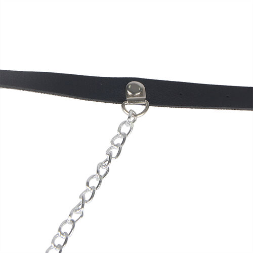 SUBBLIME - HARNAIS CEINTURE CUIR NOIR TAILLE UNIQUE4