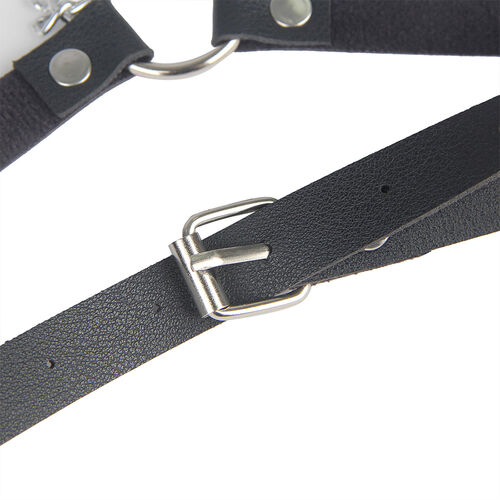 SUBBLIME - HARNAIS CEINTURE CUIR NOIR TAILLE UNIQUE6